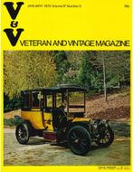 1973 VETERAN AND VINTAGE MAGAZINE 2 ENGELS, Livres, Autos | Brochures & Magazines, Ophalen of Verzenden