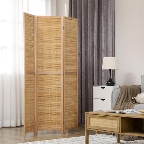 Bamboe - Opvouwbaar - Sfeervol - Bruin, Huis en Inrichting, Woonaccessoires | Overige, Nieuw, Ophalen of Verzenden
