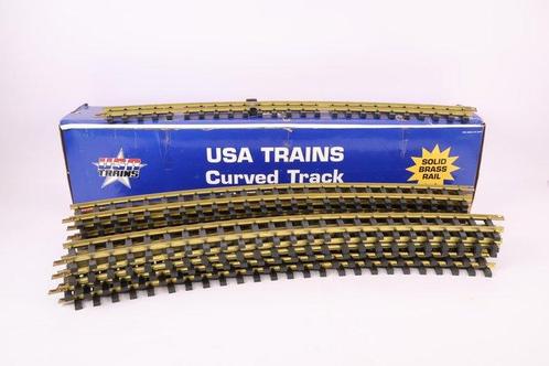 USA Trains G - R81700 - Modeltreinsporen (12) - Gebogen, Hobby en Vrije tijd, Modeltreinen | Overige schalen