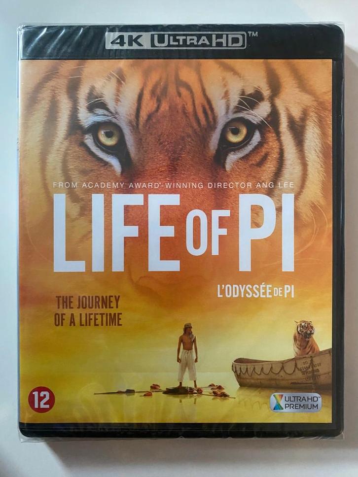 LIFE OF PI (IN SEAL) (4K ULTRA HD), Cd's en Dvd's, Blu-ray, Gebruikt