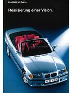 1994 BMW M3 CABRIO BROCHURE DUITS, Boeken, Auto's | Folders en Tijdschriften, Nieuw