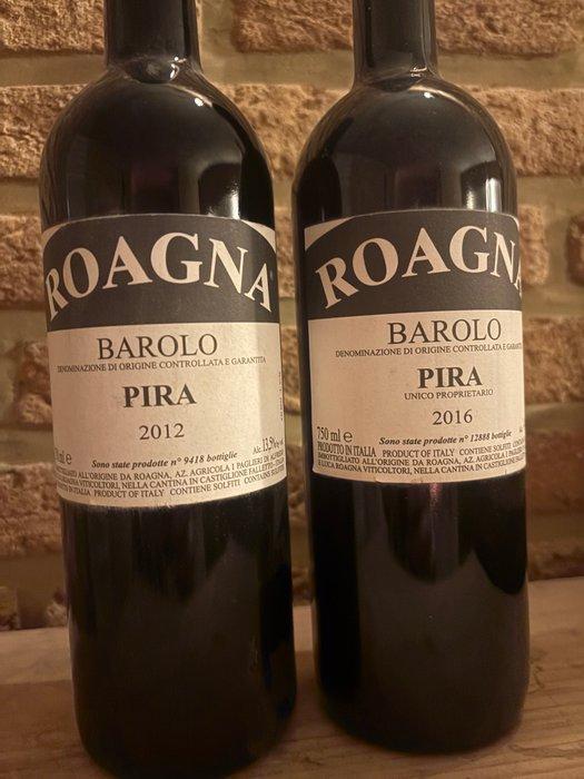 2012 & 2016 Pira, Roagna - Barolo - 2 Flessen (0.75 liter), Collections, Vins