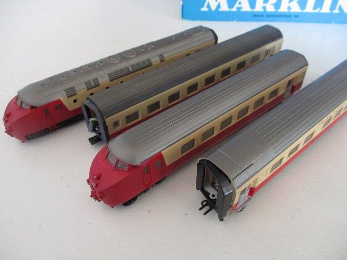 Märklin H0 - 3071/4071 - Treinstel (2) - T.E.E. Edelweis 4, Hobby en Vrije tijd, Modeltreinen | H0