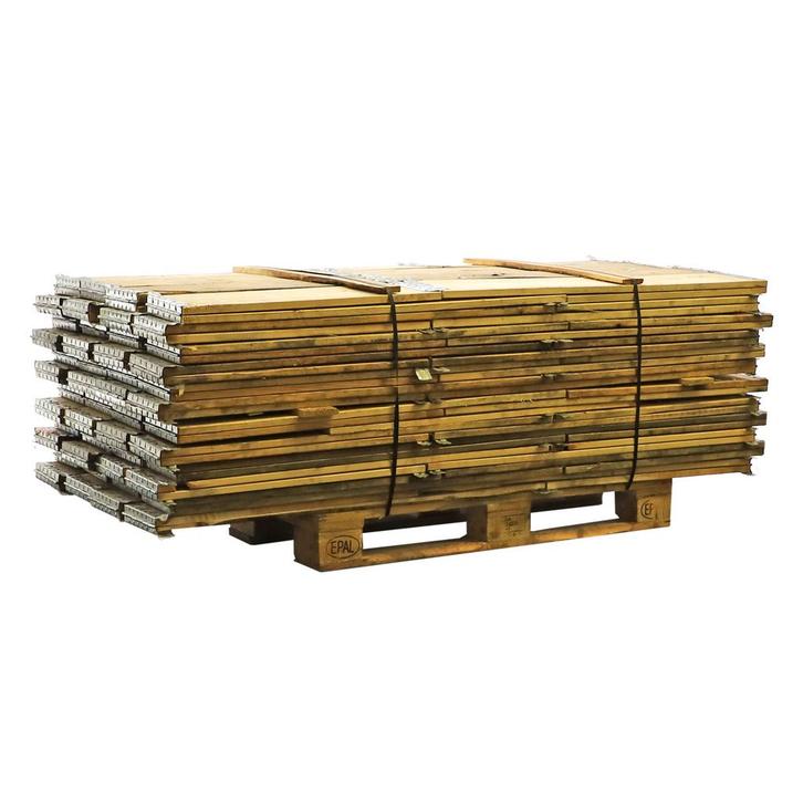 Gebruikte Opzetrand palletaanbieding 4x scharnierbaar, Zakelijke goederen, Machines en Bouw | Heftrucks en Intern transport, Ophalen of Verzenden