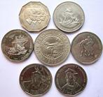 Dominicaanse Republiek. 1 Peso 1969-1992 (7 different coins), Postzegels en Munten