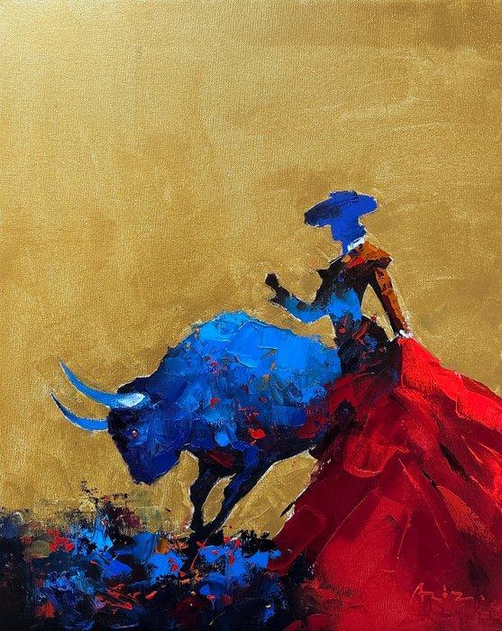 Aziz Sulaimanov - Fury and Grace, Antiek en Kunst, Kunst | Schilderijen | Modern