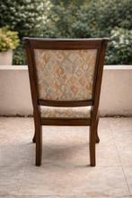 Stoel (2) - Beuken - Paren geborduurd stof