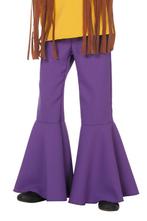Hippie 60S Broek Paars Kind, Kinderen en Baby's, Carnavalskleding en Verkleedspullen, Verzenden, Nieuw
