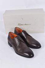 SANTONI - UK 6 / 40 - WING TIP - Chaussures à lacets -, Nieuw
