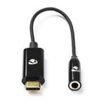 USB C naar jack adapterkabel | Nedis | 0.15 meter, Informatique & Logiciels, Verzenden