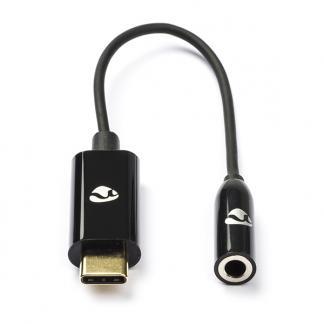 USB C naar jack adapterkabel | Nedis | 0.15 meter, Computers en Software, Pc- en Netwerkkabels, Verzenden