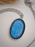 Gioiello Dipinto blu handgemaakt in 925 zilver met