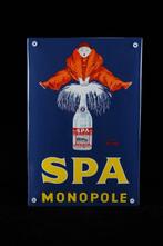 SPA monopole sign; enamel; beautiful shine; high quality -