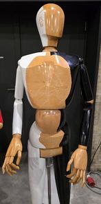 Paar levensgrote - Mannequin - Ledepoppen (2) - Hout, Metaal