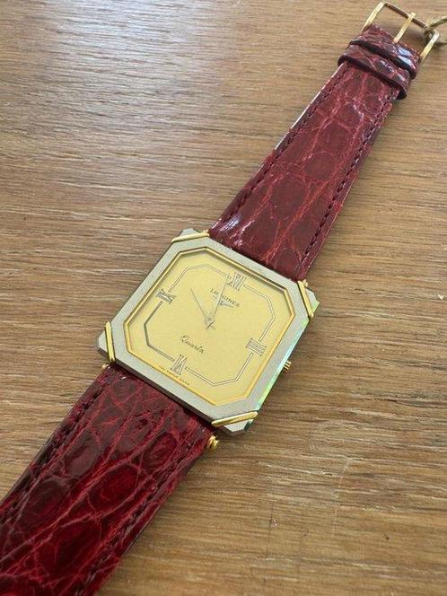 Longines - XL 24 Tungsten Dial & Gold Details - Zonder, Handtassen en Accessoires, Horloges | Antiek