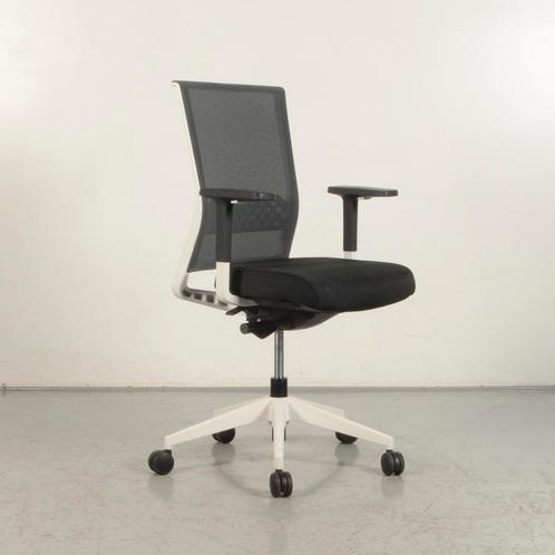 Bureaustoel Actiu STAY - Zwart - Grijs mesh rugleuning, Huis en Inrichting, Bureaustoelen, Gebruikt, Ophalen of Verzenden