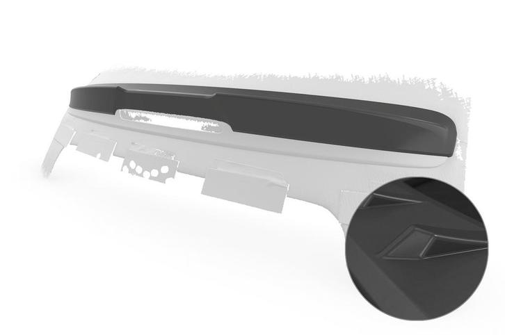 Achtervleugel met ABE voor Fiat 500 Cabrio HF990-L, Auto-onderdelen, Carrosserie, Nieuw, Verzenden