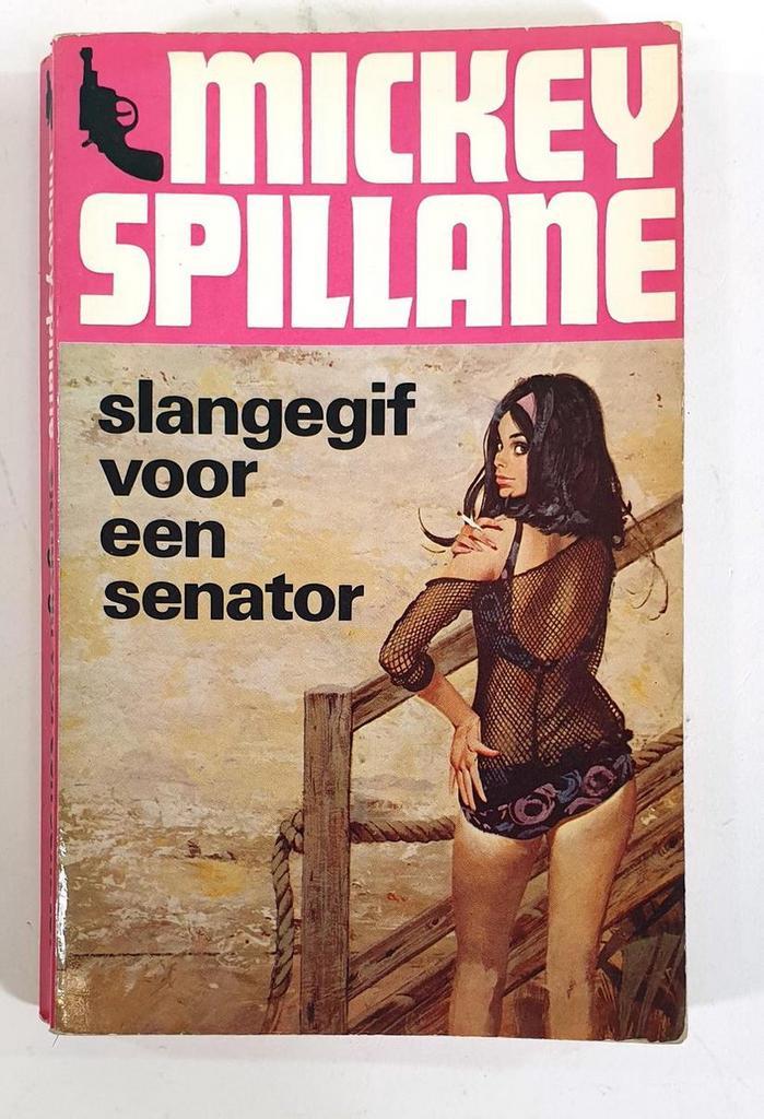 Slangegif voor een senator - Mickey Spillane serie Spillane, Boeken, Overige Boeken, Gelezen, Verzenden