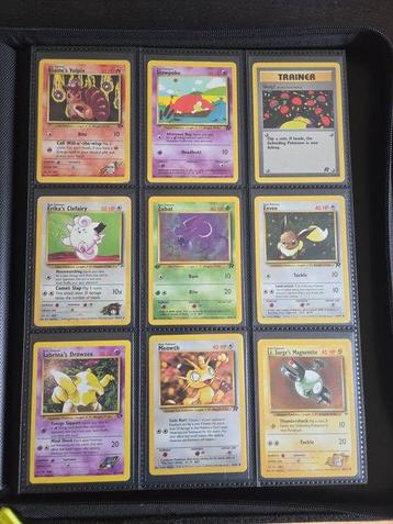 Pokémon - 244 Album complet - WOTC - Base set, Base set 2, beschikbaar voor biedingen