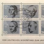 Allemagne, République Fédérale 1964 - Bloc de personnalités