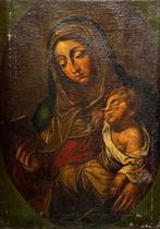 Italiaanse school (XIX) - Madonna con Bambino - NO RESERVE, Antiek en Kunst