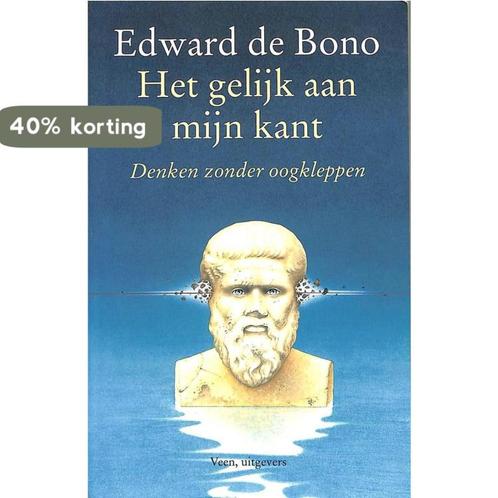 GELIJK AAN MIJN KANT        DENKEN ZONDER OOGKLEPPEN Bono, Boeken, Psychologie, Gelezen, Verzenden