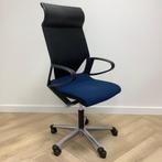Wilkhahn Modus Ergo- bureaustoel, zwart - blauw, Bureaustoel
