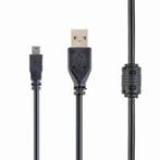 Cablexpert USB kabel - USB A naar Mini USB - USB 2.0 - 1.8m, Informatique & Logiciels, Pc & Câble réseau
