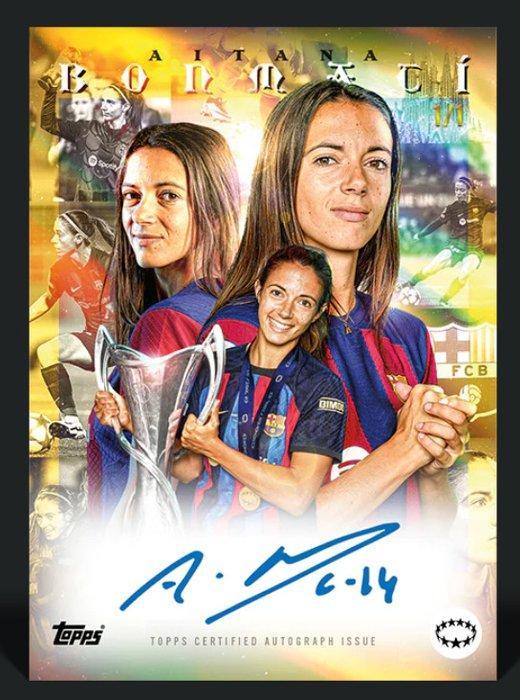 2024 Topps Aitana Bonmati Platinum Curated Set Hobby - 1, Verzamelen, Stickers