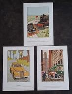 Tintin - 4 Lithographies Tintin en Amérique + Le Sceptre, Livres, BD