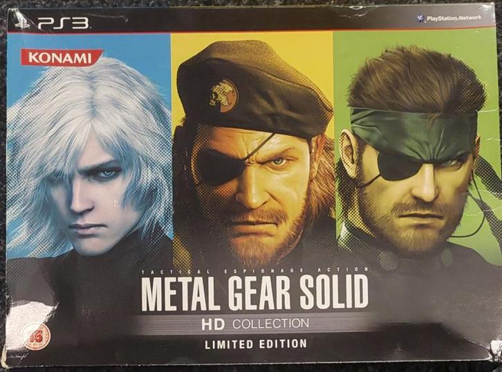 Metal Gear Solid HD collection limited edition (ps3, Games en Spelcomputers, Games | Sony PlayStation 3, Ophalen of Verzenden