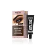 REVERS® Eyebrow Henna Pro Colours Dark Brown 15ml.+15ml., Bijoux, Sacs & Beauté, Make-up, Verzenden
