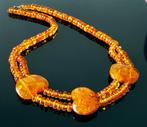 Amber Ketting - Antieke vintage echte Baltische amber