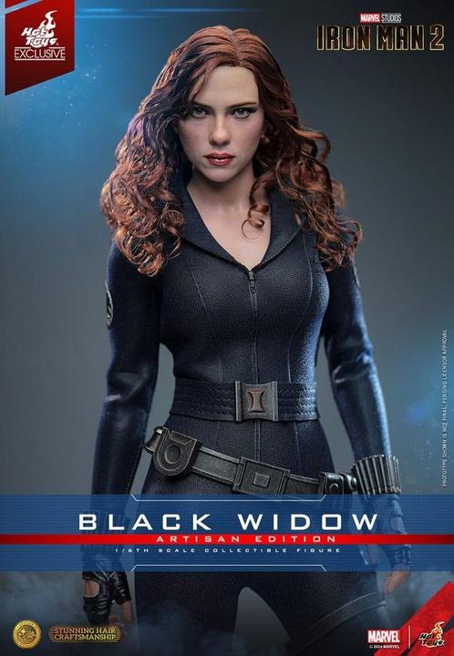 Iron Man 2 Action Figure 1/6 Black Widow Artisan Edition Exc, Verzamelen, Film en Tv, Ophalen of Verzenden