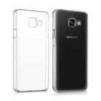 Samsung Galaxy A3 2016 Transparant Clear Case Cover Silicone, Télécoms, Verzenden