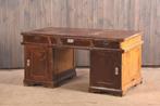 Vintage Bureau hout| Oud buro | Houten bureau bruin