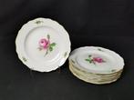 Meissen Rose Rosa 6 piatti da dolce 1.Wahl - Service à