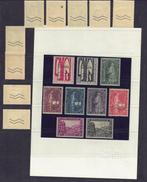 België 1929 - De horizontale mouwstrepen, met certificaat. -, Timbres & Monnaies, Timbres | Europe | Belgique