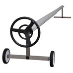 vidaXL Zwembadhoes roller met roestvrijstalen frame, Tuin en Terras, Verzenden, Nieuw