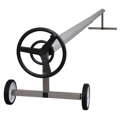 vidaXL Zwembadhoes roller met roestvrijstalen frame, Tuin en Terras, Zwembaden, Nieuw, Verzenden