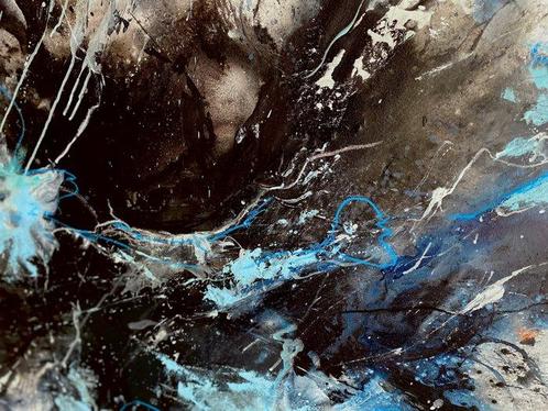 Léo - Explosion II, Antiek en Kunst, Kunst | Schilderijen | Modern
