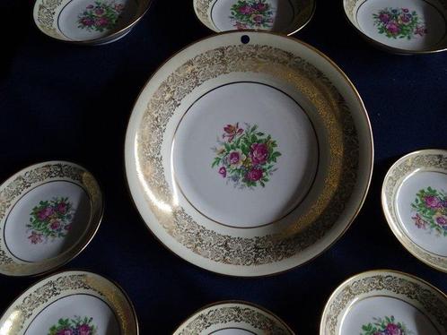Limoges - Service de dîner (9) - Porcelaine, Antiek en Kunst, Antiek | Meubels | Tafels