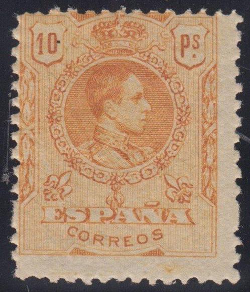 Espagne 1909/1922 - Alfonso XIII. Type Médaillon. 10, Postzegels en Munten, Postzegels | Europa | Spanje