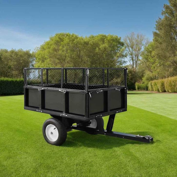 vidaXL Kiepwagen voor zitmaaiers 300 kg, Tuin en Terras, Hand-tuingereedschap, Nieuw, Verzenden