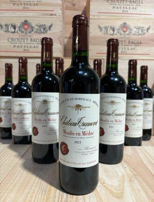 2021 Château Tramont en Moulis en Médoc - Haut-Médoc,, Verzamelen, Wijnen