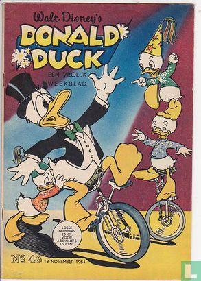 Donald Duck (tijdschrift) - Donald Duck 46 - 1954, Boeken, Stripverhalen, Zo goed als nieuw, Eén stripboek, Verzenden