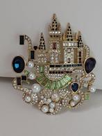 Heidi Daus - Bronze, Cinderellas castle-cristaux - Broche