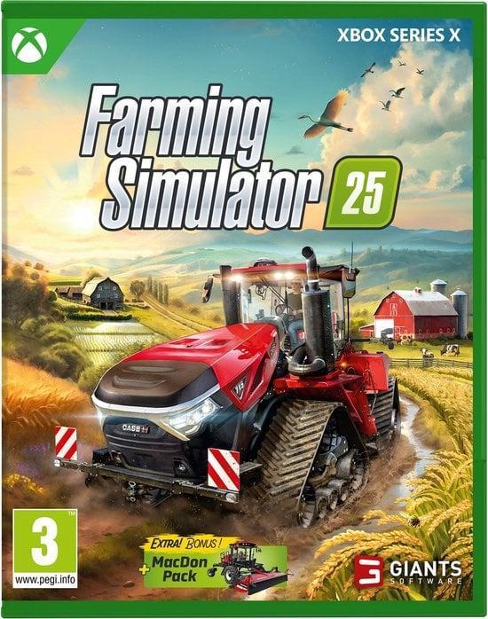 Farming Simulator 25 (Xbox Series X) (Xbox Series Games), Games en Spelcomputers, Games | Xbox Series X en S, Zo goed als nieuw