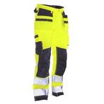Jobman 2222 pantalon dartisan star hi-vis c50 jaune/noir, Bricolage & Construction