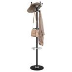 vidaXL Porte-manteau avec porte-parapluie noir fer, Huis en Inrichting, Woonaccessoires | Kapstokken, Verzenden